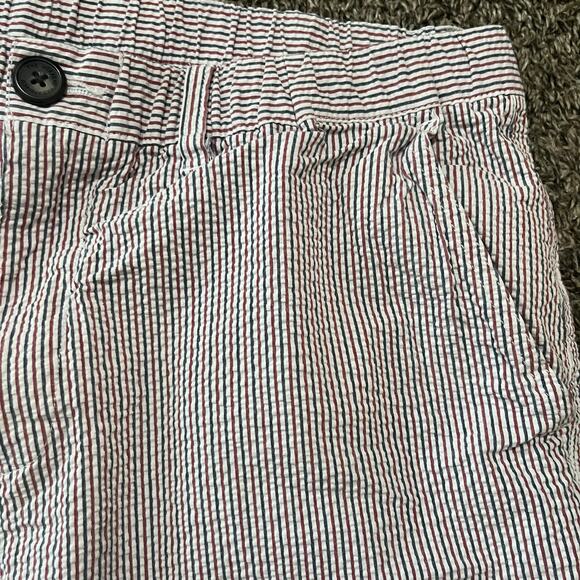 Chubbies Men's Seersucker Shorts Large 5.5 Inseam Stripes America Preppy College - Picture 3 of 8